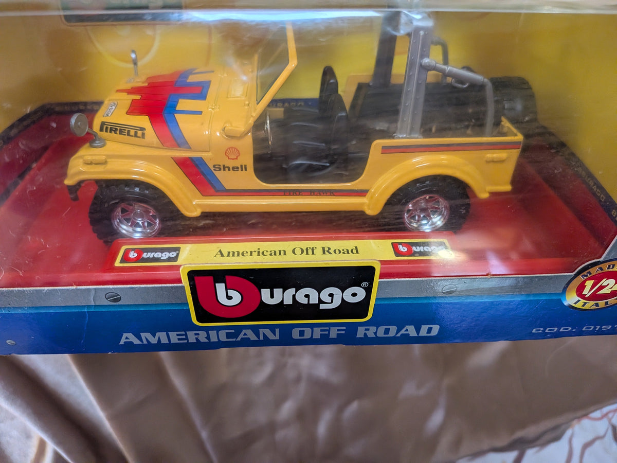 Bburago American Off Road Jeep 1/24