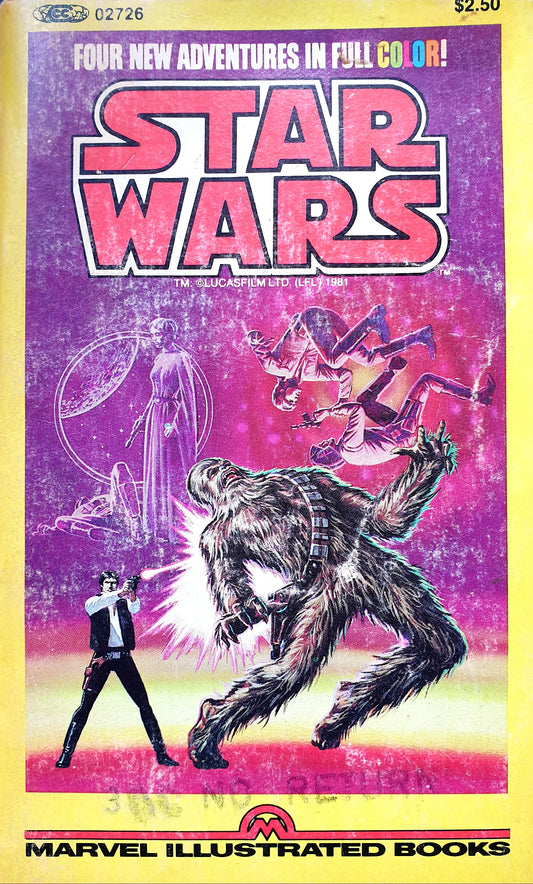 Star Wars: Four New Adventures In Full Color! 1981 Marvel Illustrated 1st Ed. EX -