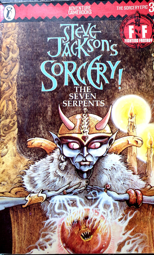 Sorcery 3 - The Seven Serpents - Steve Jackson