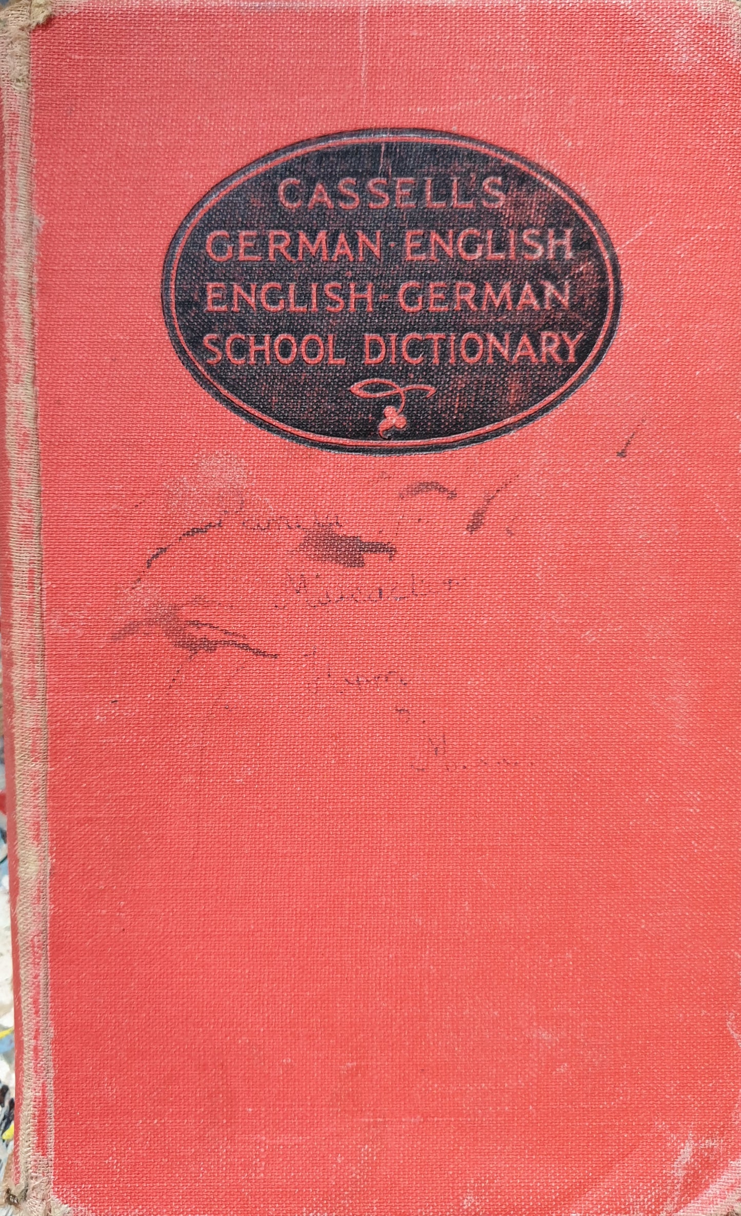 Cassell s German-English School Dictionary 1952 -
