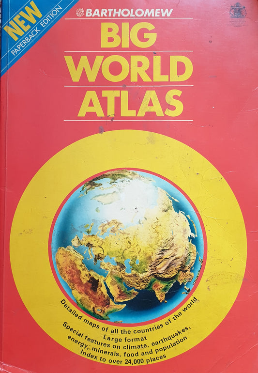 Big World Atlas - Bartholomew