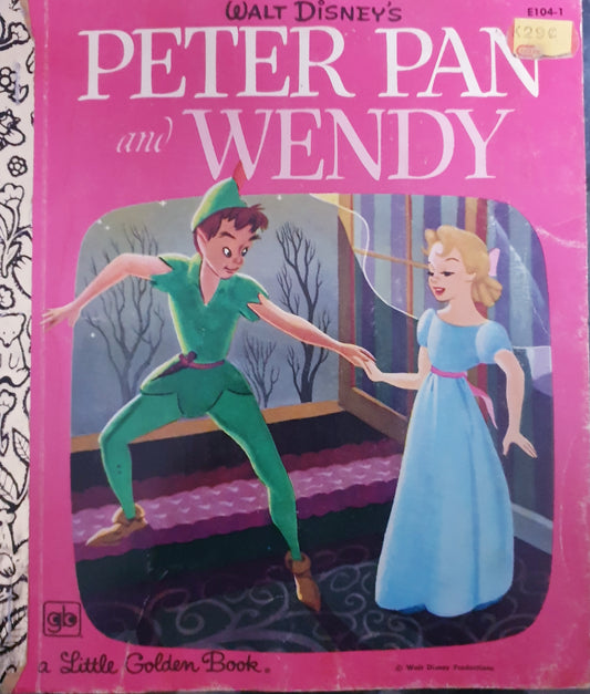 Peter Pan and Wendy - Little Golden Book