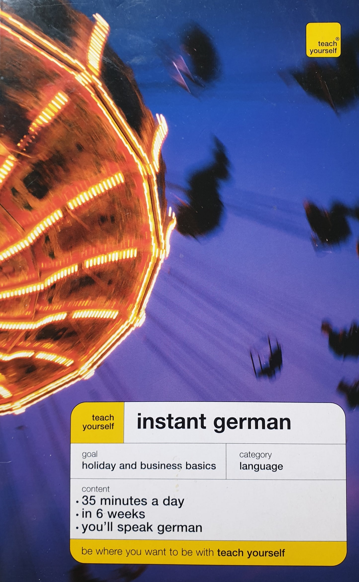 Teach yourself Instant German