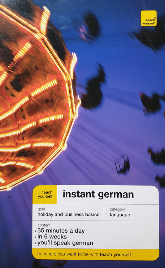 Teach yourself Instant German