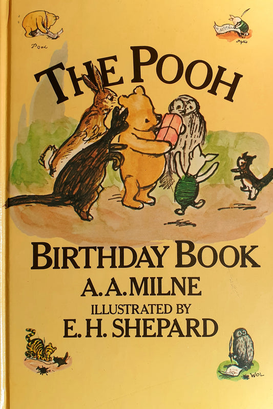 The Pooh Birthday  Book - A.A Milne