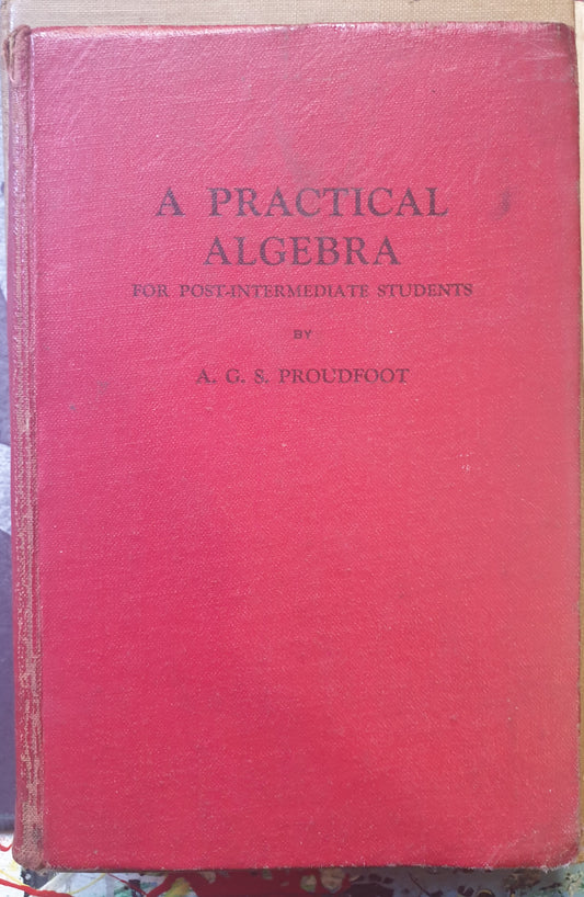 A Practical Algebra  - C.V Durrell