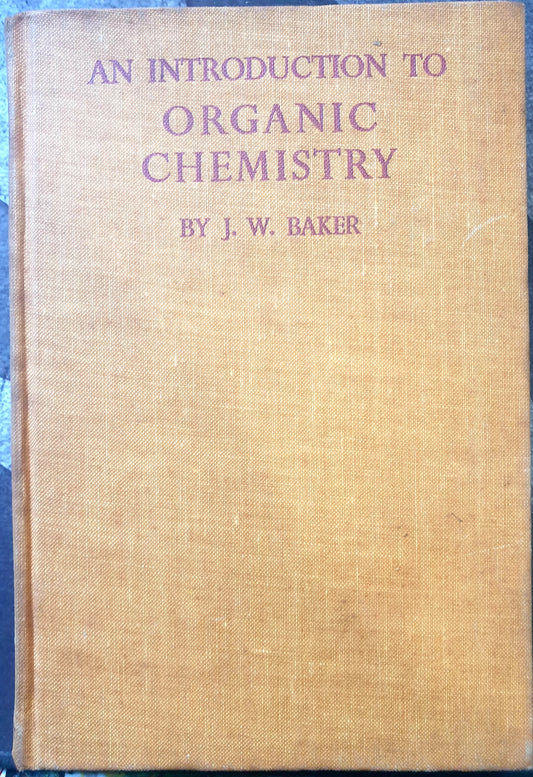 An Introduction to Organic Chemistry - 1947 - Bienvenu & Rowlands